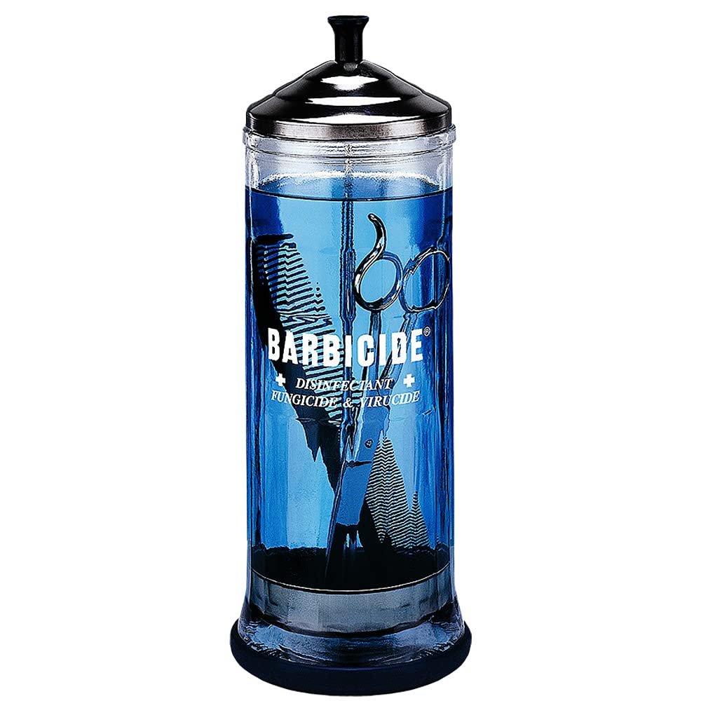 Barbicide Large Disinfectant Jar Holds 37oz