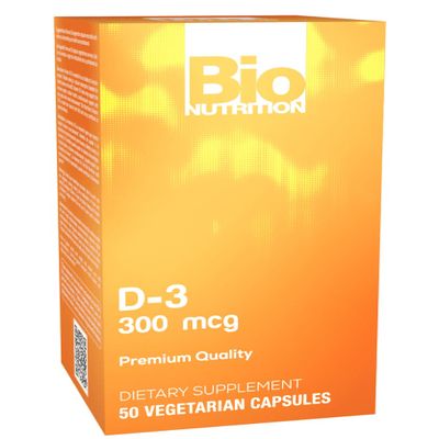 Bio Nutrition D3 12000 Iu Vegi-Caps, 50 Count