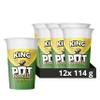 Pot Noodle Chicken & Mushroom King Pot Noodle instant vegetarian snack quick to make noodles 12x 114 g view 1