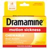 Dramamine Motion Sickness, Chewables for Nausea Relief During Travel, Orange Flavor, 8 Count view 1