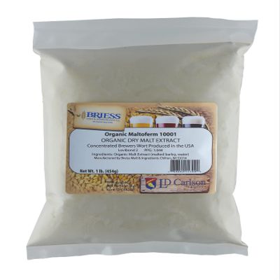 Organic Light Dried Malt Extract DME - Maltoferm 10001-1 Lb