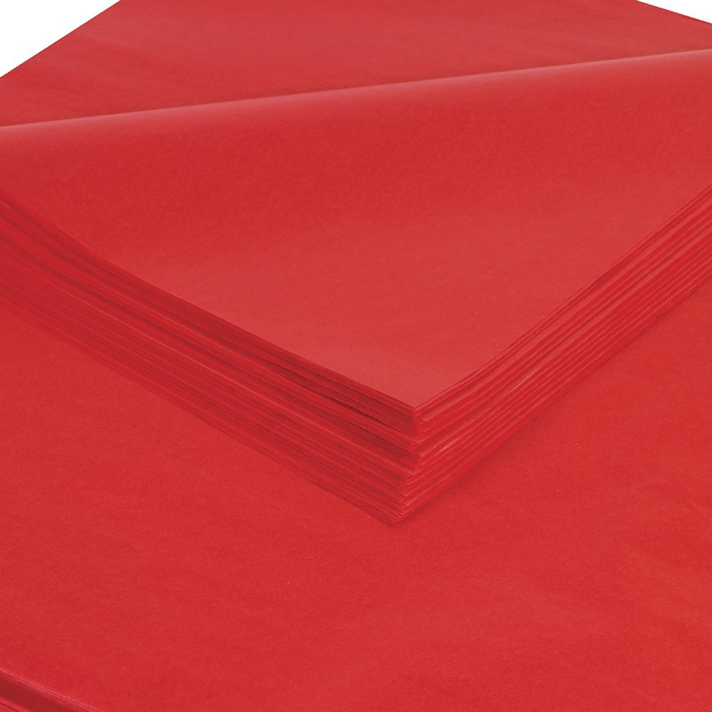 20 x 30" Mandarin Red Gift Grade Tissue Paper
