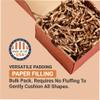 AVIDITI Crinkle Cut Paper Shred Filler 10 lb Case | Shredded for Box Package, Stuffing, Bag, Packing, Gift Wrapping, Basket Shreds, Confetti, Holidays, Crafts, and Decoration, Black view 3