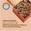 Box USA 40 lb. White Crinkle Paper Packing, Shipping, and Moving Box Filler Shredded Paper for Box Package, Basket Stuffing, Bag, Gift Wrapping, Holidays, Crafts, and Decoration view 3