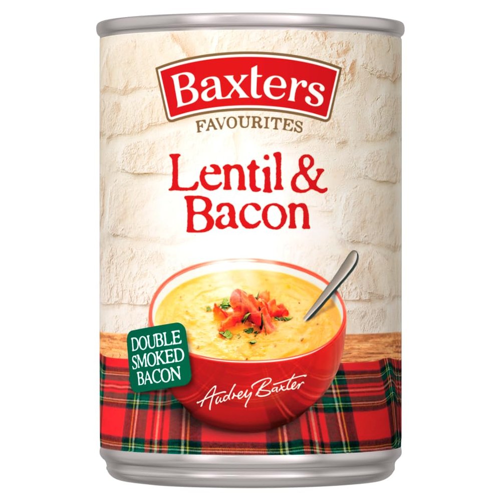Baxters Favourite Lentil And Bacon Soup 400G