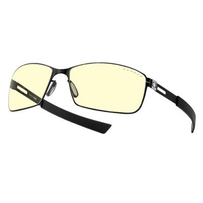 GUNNAR - Premium Gaming and Computer Glasses - Blocks 65% Blue Light - Vayper, Onyx, Amber Tint