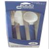 24-Piece Touch of Color Premium Plastic Duo Assorted Cutlery, True Blue view 3