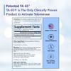 T.A. Sciences TA-65 Telomere Activation Supplement - 2.5 Times Potency, 90 Capsules (1-Pack (90 Count), with Box) view 2