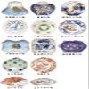amabro Mame amaburo Calluses Peony Butterfly Statement Square Plate view 2