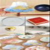 amabro Mame amaburo Calluses Peony Butterfly Statement Square Plate view 3