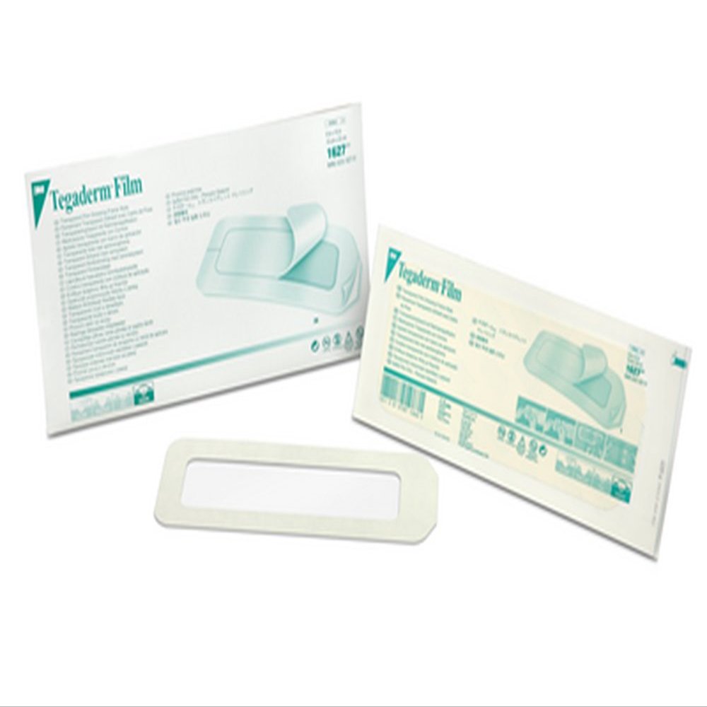 3M Tegaderm Transparent Film Dressing Frame Style 1627 Box of 20