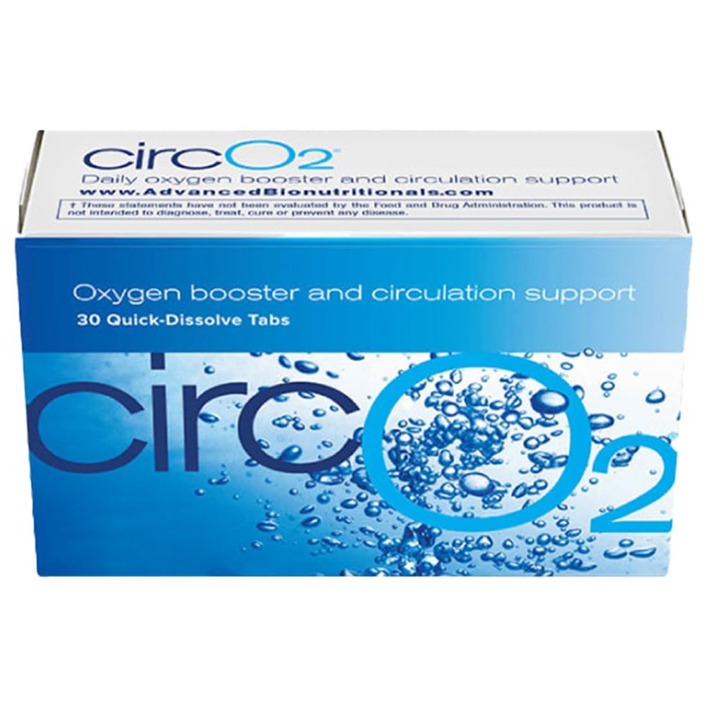 Advanced Bionutritionals  Circ02, Nitric Oxide Supplement for Men and Women, Supports Immune System, Beet Root, L-Citrulline Formula, Non GMO, Gluten Free, Dairy Free, Soy Free, Vegan (30 Lozenges)