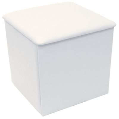 3B Scientific W15133W White Large Pilates Box, 19-1/2" Length x 20-1/2" Width x 22-1/2" Height