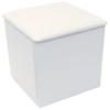 3B Scientific W15133W White Large Pilates Box, 19-1/2" Length x 20-1/2" Width x 22-1/2" Height