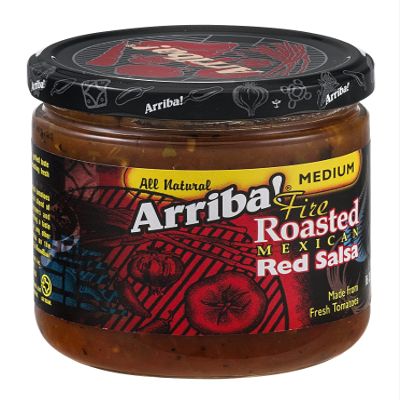 Arriba! Fire Roasted Mexican Chipotle Salsa Medium 16 Oz