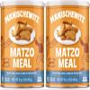 Manischewitz Matzo Meal Daily Canister, 1 Pound (Pack of 2)