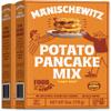 Manischewitz Potato Pancake Mix 6oz (2 Pack) Gluten Free, No MSG, Traditional Style view 1