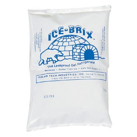 5 1/2 x 4 x 3/4" - 6 oz. Ice-Brix Cold Packs