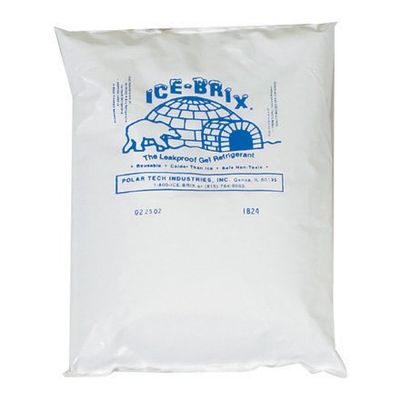 Box Partners Ice-Brix Cold Packs, 6" x 4" x 3/4" - 8 oz - Price is per Case (IB8BPD)