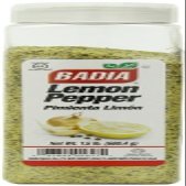 Badia Lemon Pepper, 1.5-pounds (Pack of 6) ( Value Bulk Multi-pack)