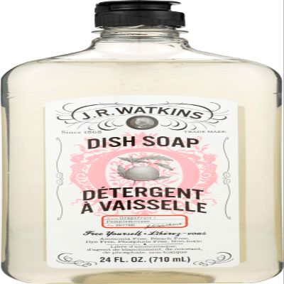 J R Watkins, Dish Soap Grapefruit, 24 Fl Oz