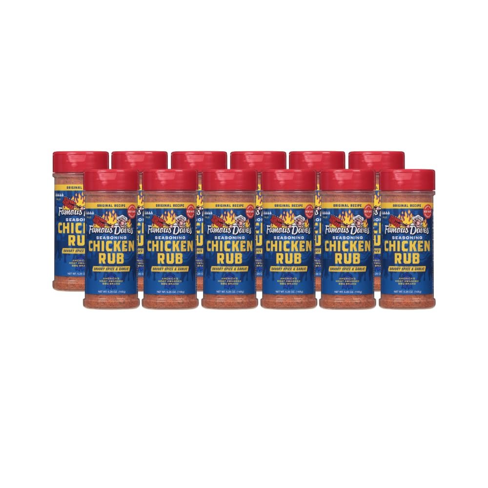 Famous Dave's - 12 pck, Chicken Rub Seasoning (63 oz.)