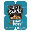 Heinz Baked Beanz Snap Pot (4x200g) Pack of 6 (Perfect for the British Expat) view 1