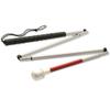 Ambutech 4-Sec Folding Graph Cane-Marsh Roller-46in view 1