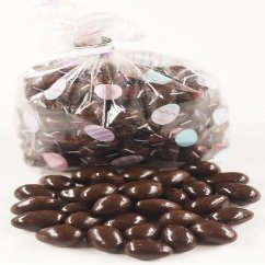 Scott's Cakes Dark Chocolate Covered Almonds in a 8 oz. Easter Eggs Bag