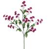 19" Silk Double Baby's Breath Flower Spray -Violet/Red (case of 24) view 1
