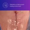 3M Tegaderm Absorbent Clear Acrylic Dressing, 90802, Oval, 5-7/8 in x 6 in (14.9 cm x 15.2 cm), 10/CAR, 4 CAR/CS view 2