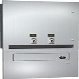 ASI 04684-TM-50 recessed sanitary napkin/tampon vendor with disposal