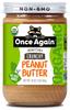 Once Again Organic Crunchy Peanut Butter No Sugar Added - Single Ingredient, Unsalted, Natural Peanut Butter No Palm Oil - Glass Jar, Non-GMO, Gluten Free - Chunky, Unsweetened - 1 Jar (16 oz) view 1