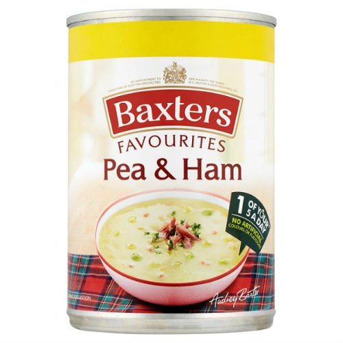Baxters Favourites Pea & Ham Soup 400G Case Of 12