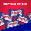 Baby Ruth Chocolatey, Peanut, Caramel, Nougat, Fun Size Individually Wrapped Candy Bars, Great Valentine's Day Gifts for Kids, 3.9 oz each view 3