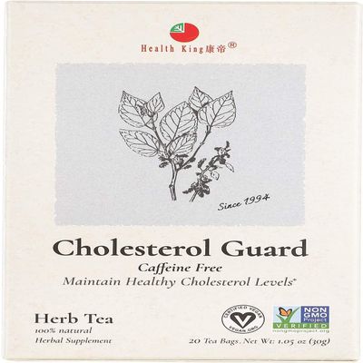 Health King Cholesterol Guard Herb Tea - 20 Tea Bags