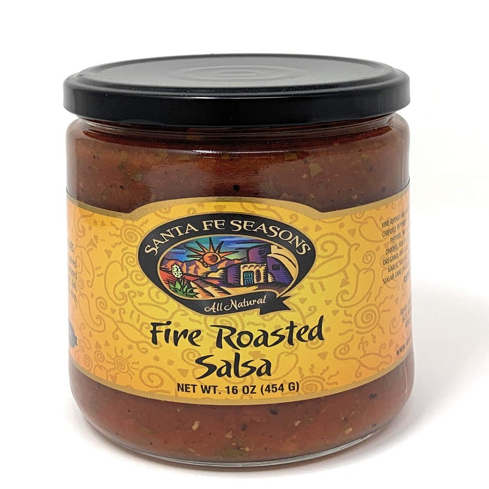 SANTA FE SEASONS Salsa Fire Roasted, 16 OZ