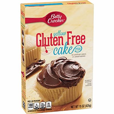 Betty Crocker, Gluten Free, Yellow Cake Mix, 15Oz Box