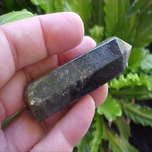 B1007 Gemqz Labradorite Iridiscent Massage Wand Healing !!!