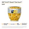 3M Ear Plugs, E-A-R Classic One Touch Refill 391-1001, Bottle of 500 Pairs of Disposable Earplugs, Uncorded, Noise Reduction Rating 29 dB NRR, Foam, Regular Size, Roll Down, ANSI/ASA S12.71-2018 view 2