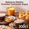 In The Raw Turbinado Cane Sugar Packets, 200 Ct Box, 1 Pack, Pure, All-Natural Turbinado Sugar, Non-GMO Project Verified, Kosher, Vegan and Gluten Free view 2