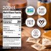 In The Raw Turbinado Cane Sugar Packets, 200 Ct Box, 1 Pack, Pure, All-Natural Turbinado Sugar, Non-GMO Project Verified, Kosher, Vegan and Gluten Free view 4