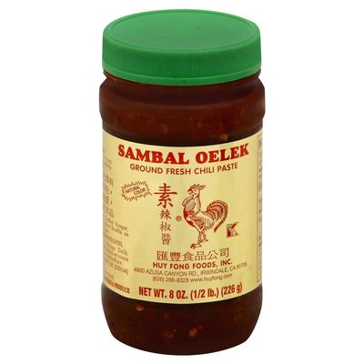 Huy Fong Sambal Oelek Chili Paste, 8 oz, 3 pk
