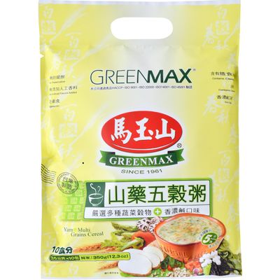 GREENMAX Yam and Multi Grains Cereal, 12.3 Oz.