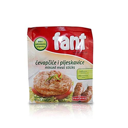 Cevapcici Seasoning - Minced Meat Sticks by PODRAVKA - 40g