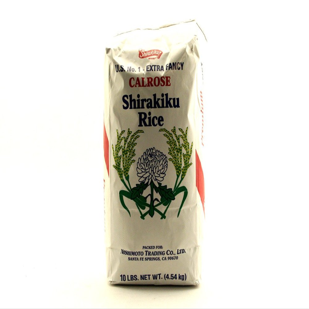 Calrose (Shirakiku Rice) - 160oz [6 units] by Shirakiku.