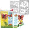 Scripture Candy, Butterfly Pop w/Caterpillar Gummy, Activity Sheet & Bookmark Set, 12 Count view 2