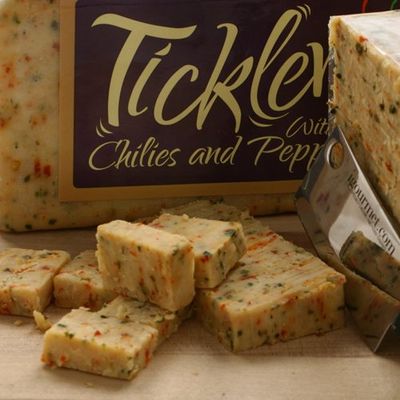 Tickler Cheddar with Chilies and Peppers
