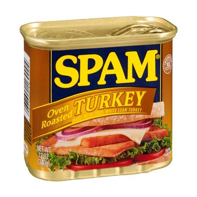 Spam Oven Roasted Turkey 12 oz (Pack of 12)