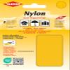Kleiber Self Adhesive Waterproof Nylon Repair Patches, Yellow,ca. 10 cm x 12 cm view 1